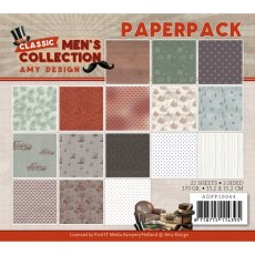 Amy Design – Classic men's Collection Paper Pack