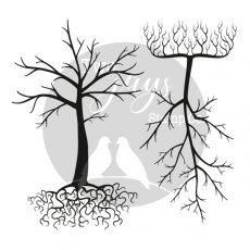 Two Jays - Fingers Stamps - Rooted Trees CTJJ182