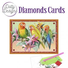 Dotty Designs Diamond Cards - Tropical Birds DDDC1082