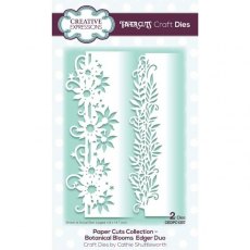 Creative Expressions Paper Cuts Botanical Blooms Edger Duo Craft Die