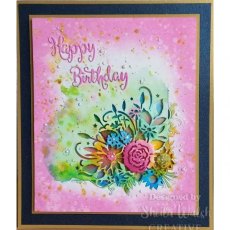Creative Expressions Paper Cuts Sweet Posy Corner Craft Die