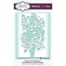 Creative Expressions Paper Cuts Bees & Blooms Double Edger Craft Die