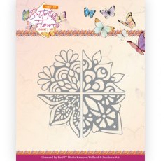 Jeanine's Art - Perfect Butterfly Flowers - 4-in-1 Corner Dies