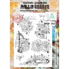 Aall & Create - A4 Stamp #682