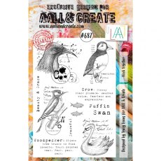 Aall & Create - A5 Stamp #687