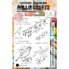 Aall & Create - A5 Stamp #688 - Sparrow
