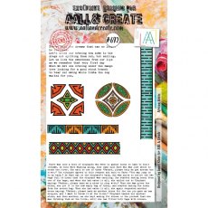 Aall & Create - A6 Stamp #692 - African Verses