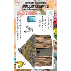 Aall & Create - A6 Stamp #693 - Kenyan Hut