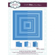 Creative Expressions Jamie Rodgers In and Out Collection Squares Craft Die