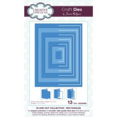 Creative Expressions Jamie Rodgers In and Out Collection Rectangles Craft Die