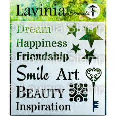 Lavinia Stencils - Words 2