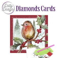 Dotty Designs Diamond Cards - Robin DDDC1057