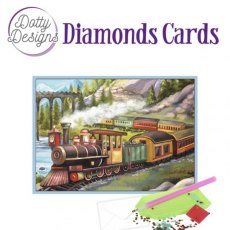 Dotty Designs Diamond Cards - Vintage Train DDDC1029