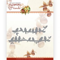 Precious Marieke - Flowers and Friends - Birds in a Row Die