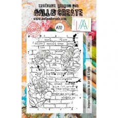 Aall & Create - A7 Stamp #712 - Feel Alive