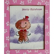 Woodware Clear Singles Gingerbread Man 3 in x 4 in Stamp