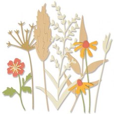 Sizzix Thinlits Die Set 8PK - Delicate Autumn Stems by Olivia Rose