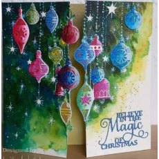 Creative Expressions Paper Cuts Bells & Baubles Double Edger Craft Die