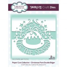 Creative Expressions Paper Cuts Christmas Fare Double Edger Craft Die