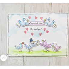 Julie Hickey Designs - Tweet Celebrations Stamp Set DS-CC-1016