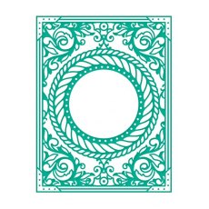 Couture Creations Embossing Folder - Framing The Breeze A6
