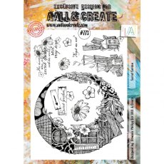 Aall & Create - A4 Stamp #773 - Secret Garden