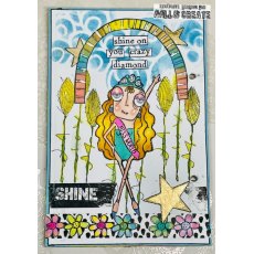 Aall & Create - A7 Stamp #766 - Pageant Dee