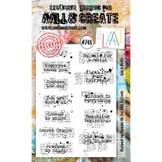 Aall & Create - A6 Stamp #748
