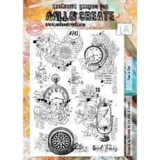 Aall & Create - A4 Stamp #743 - Time & Tide