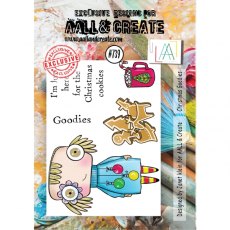 Aall & Create - A7 Stamp #739 - Christmas Goodies