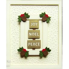 Creative Expressions Sue Wilson Festive Christmas Embellishments Craft Die