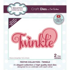 Creative Expressions Sue Wilson Festive Noble Twinkle Craft Die