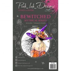 Pink Ink Designs Bewitched 6 in x 8 in Clear Stamp Set