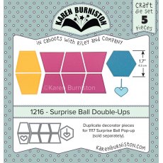 Karen Burniston Die Set – Surprise Ball Double-ups 1216