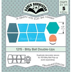 Karen Burniston Die Set – Bitty Ball Double-ups 1215 - PRE-ORDER FOR 5-10-22 (10)