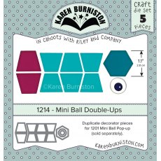 Karen Burniston Die Set – Mini Ball Double-ups 1214 - PRE-ORDER FOR 5-10-22 (10)