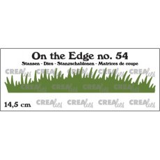 Crealies On the Edge Dies No. 54, Grass Curved 14,5 cm CLOTE54
