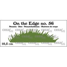 Crealies On the Edge Dies No. 56, Grass Hill Tall Grass 10,5 cm CLOTE56