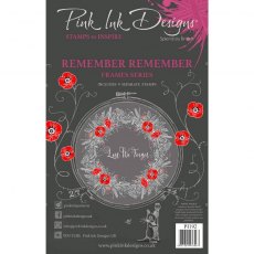Pink Ink Designs Remember Remember 6 in x 8 in Clear Stamp Set