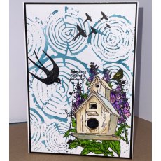 Aall & Create - A7 Stamp #803 - Little Birdhouse