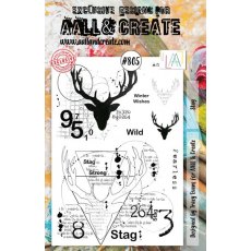 Aall & Create - A5 Stamp #805 - Stag