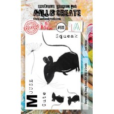 Aall & Create - A7 Stamp #811 - Cute Mouse