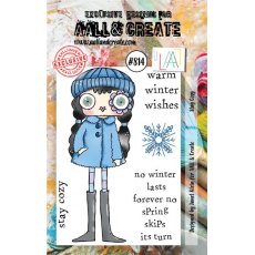 Aall & Create - A7 Stamp #814 - Stay Cosy