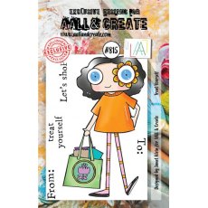 Aall & Create - A7 Stamp #815 - Treat Yourself