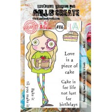 Aall & Create - A7 Stamp #816 - Bake It