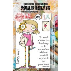 Aall & Create - A7 Stamp #819 - Happy Mail