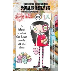 Aall & Create - A7 Stamp #820 - Heart Needs