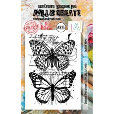 Aall & Create - A7 Stamp #825 - Spotted Wings