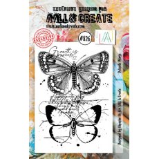 Aall & Create - A7 Stamp #826 - Delicate Wings