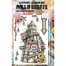Aall & Create - A5 Stamp #828 - Spiralling Delights
